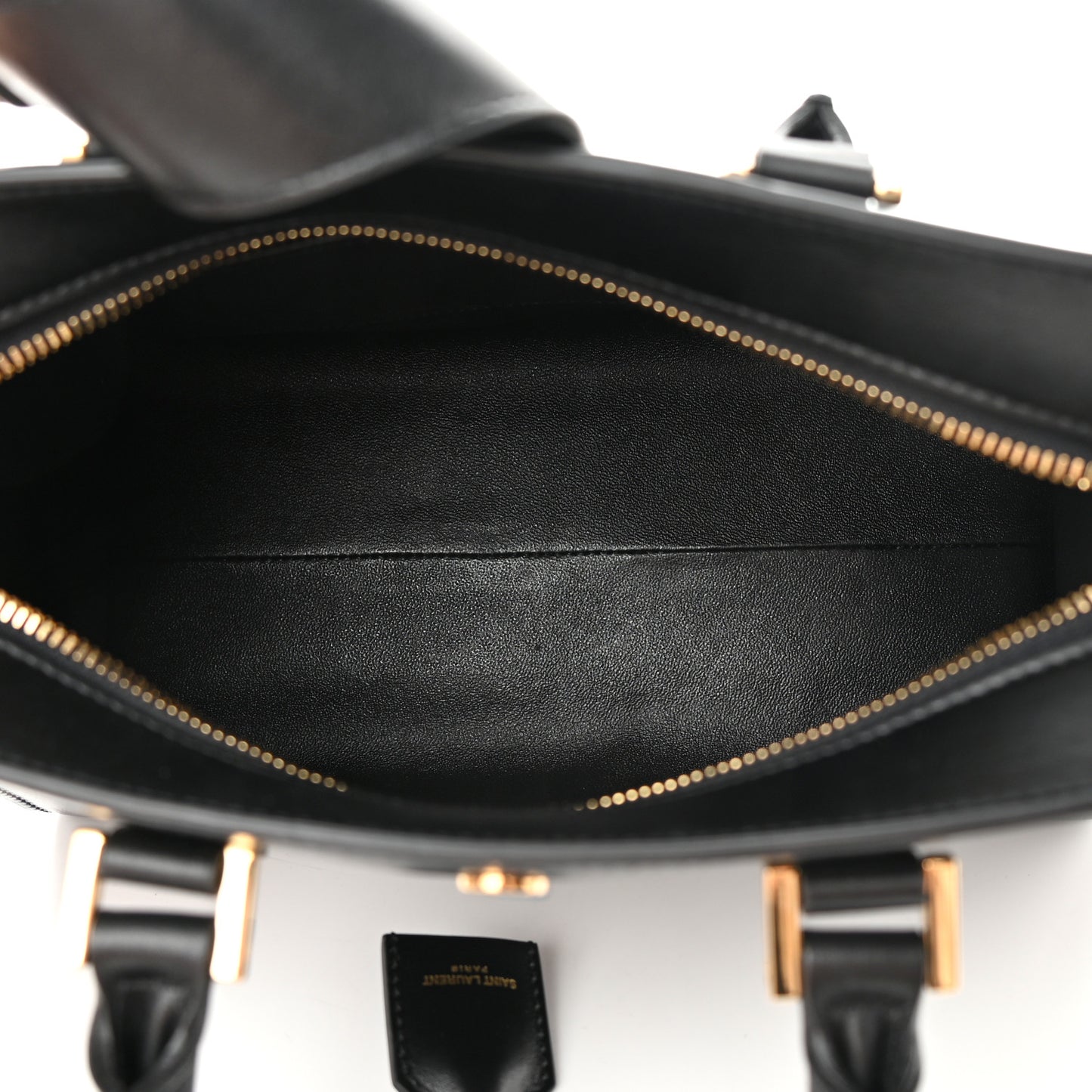 Calfskin Monogram Baby Cabas Black