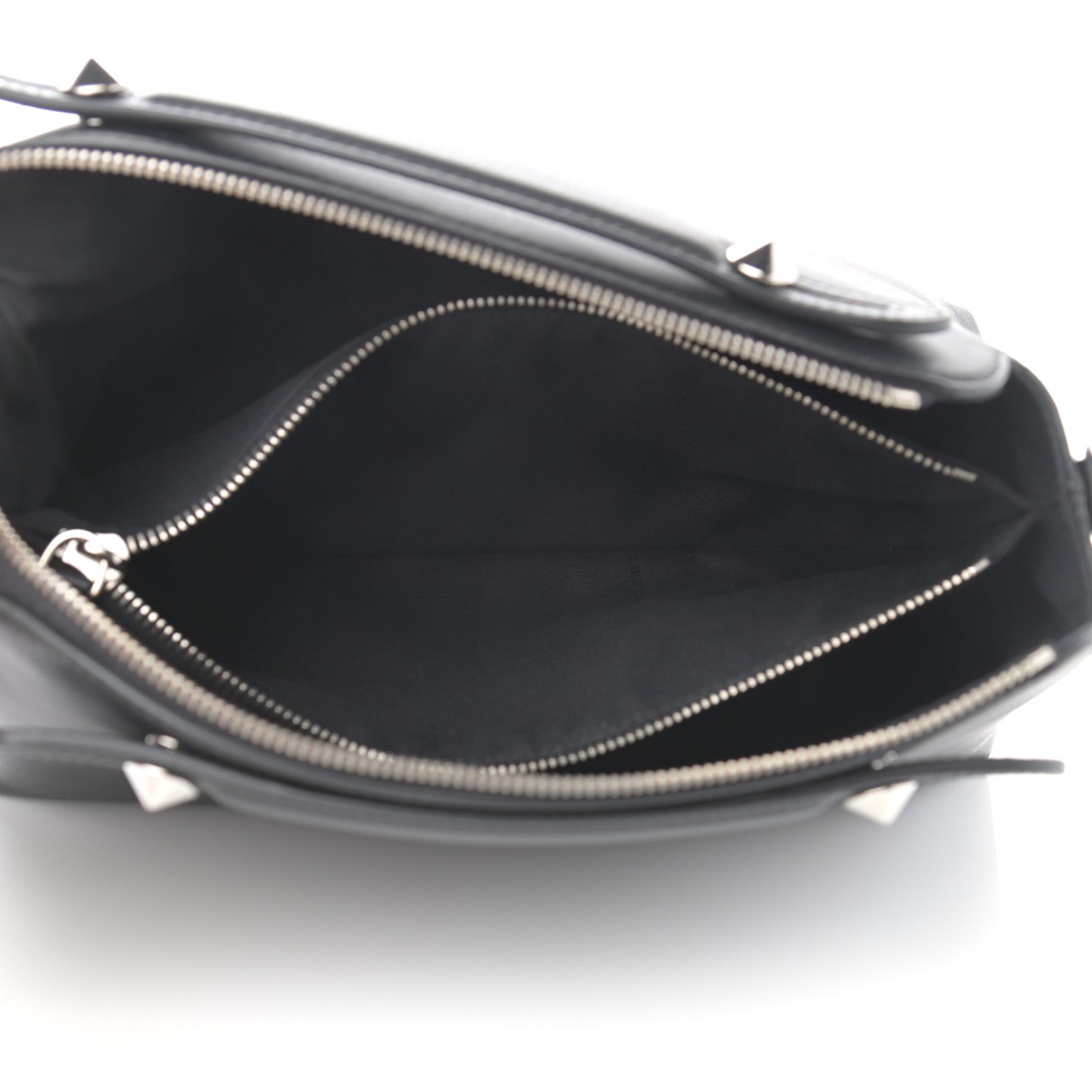 Fendi Vitello Dolce Medium By The Way Boston Bag Black 4 of 9