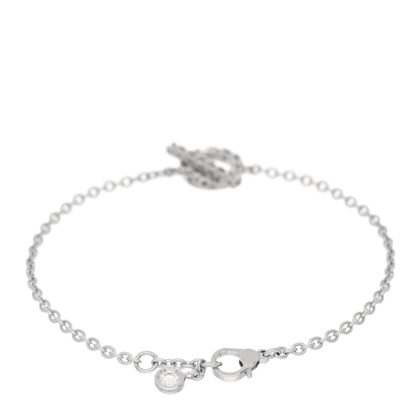 18K White Gold Diamond Finesse Bracelet SH