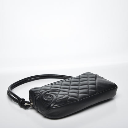 Chanel Calfskin Quilted Cambon Pochette Black 3 of 11