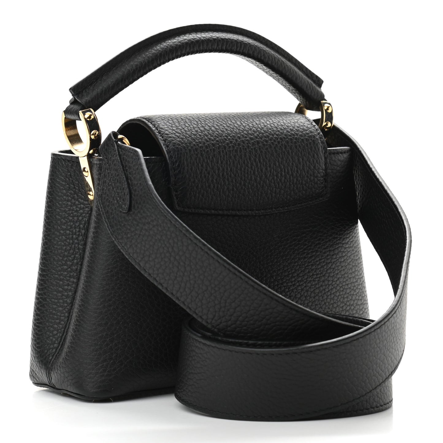 Taurillon Mini Capucines Black