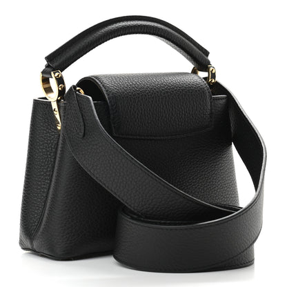 Louis Vuitton Taurillon Mini Capucines Black 3 of 10