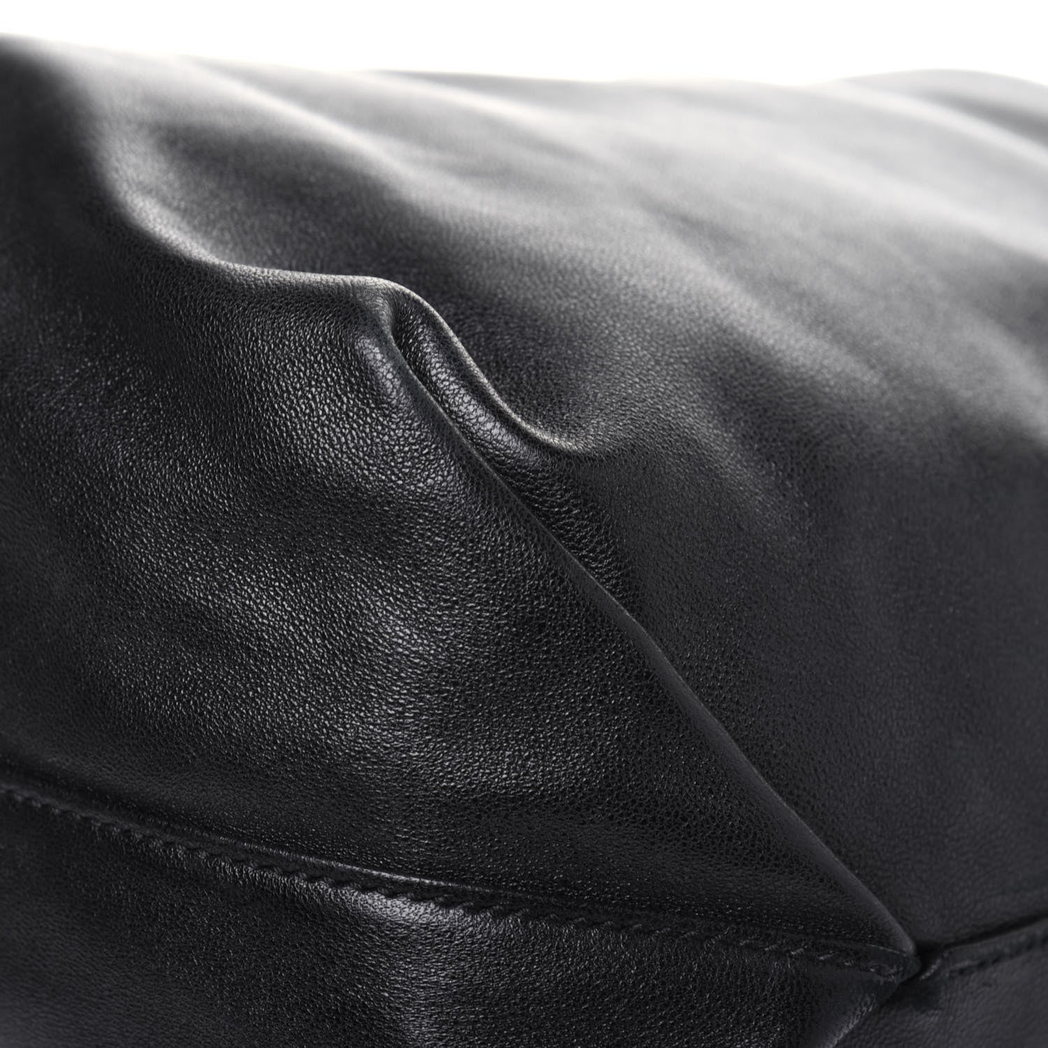 Saint Laurent Lambskin Small Teddy Bucket Bag Black 14 of 18
