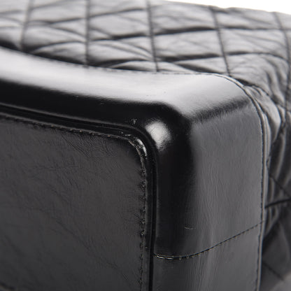 Chanel Aged Calfskin Quilted Gabrielle Backpack Black 13 of 16