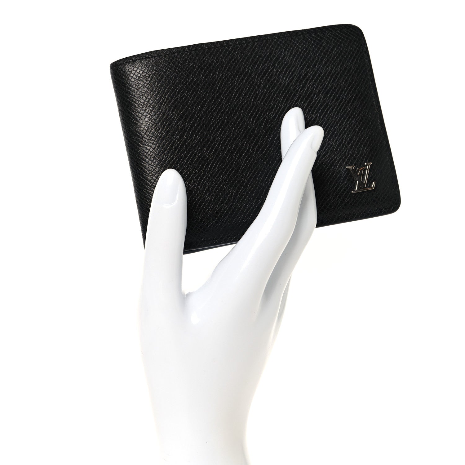 Louis Vuitton Taiga Multiple Wallet Black 2 of 6
