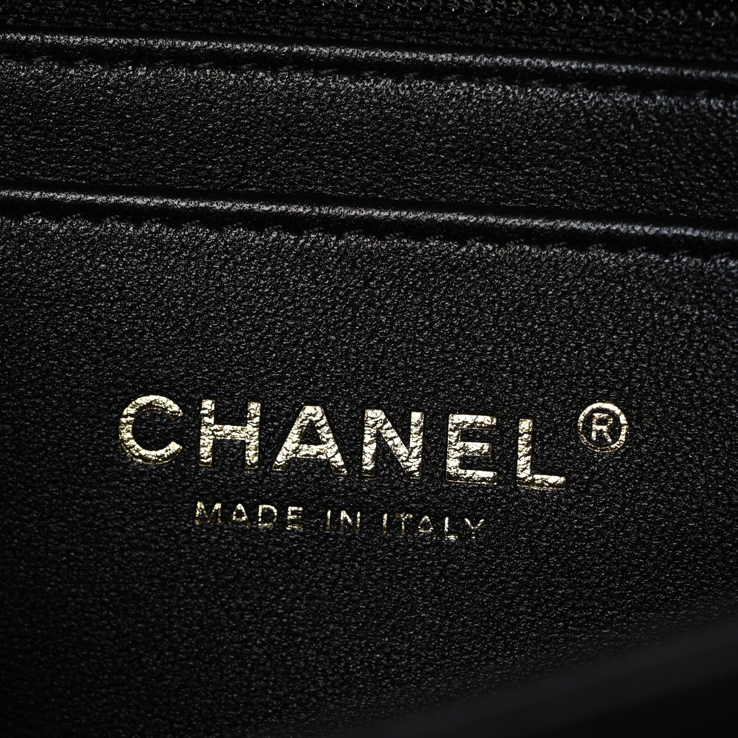 Chanel Lambskin Quilted Mini Rectangular Flap Black 6 of 10