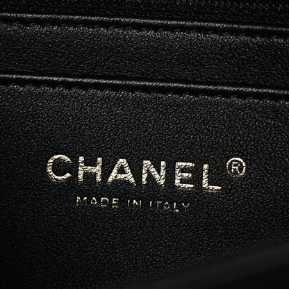 Chanel Lambskin Quilted Mini Rectangular Flap Black 6 of 10