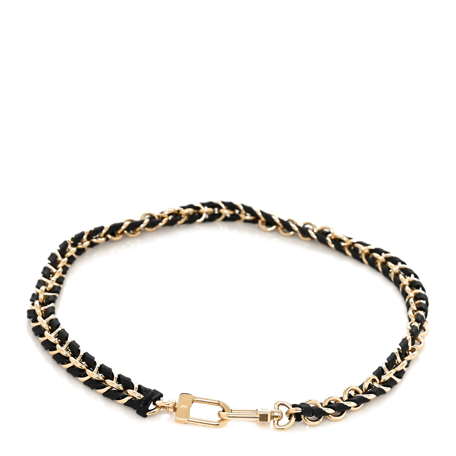 Louis Vuitton Calfskin Multi Pochette Chain Shoulder Strap Black Gold 2 of 3