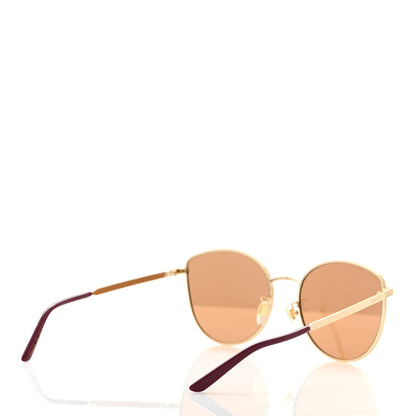 Gucci Metal Cat Eye GG0807SA Sunglasses Brown 4 of 8