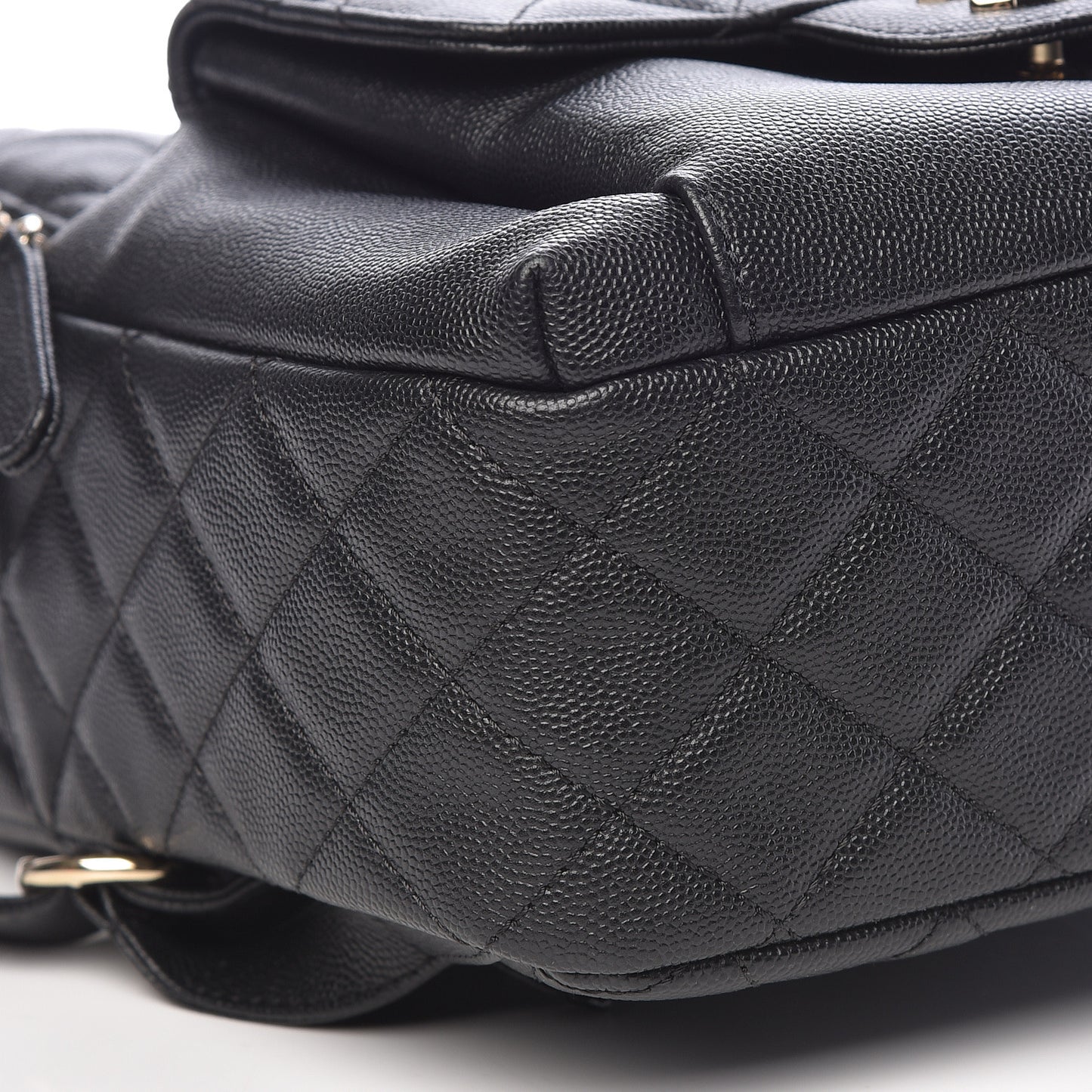 Caviar Quilted Large CC Day Backpack Black