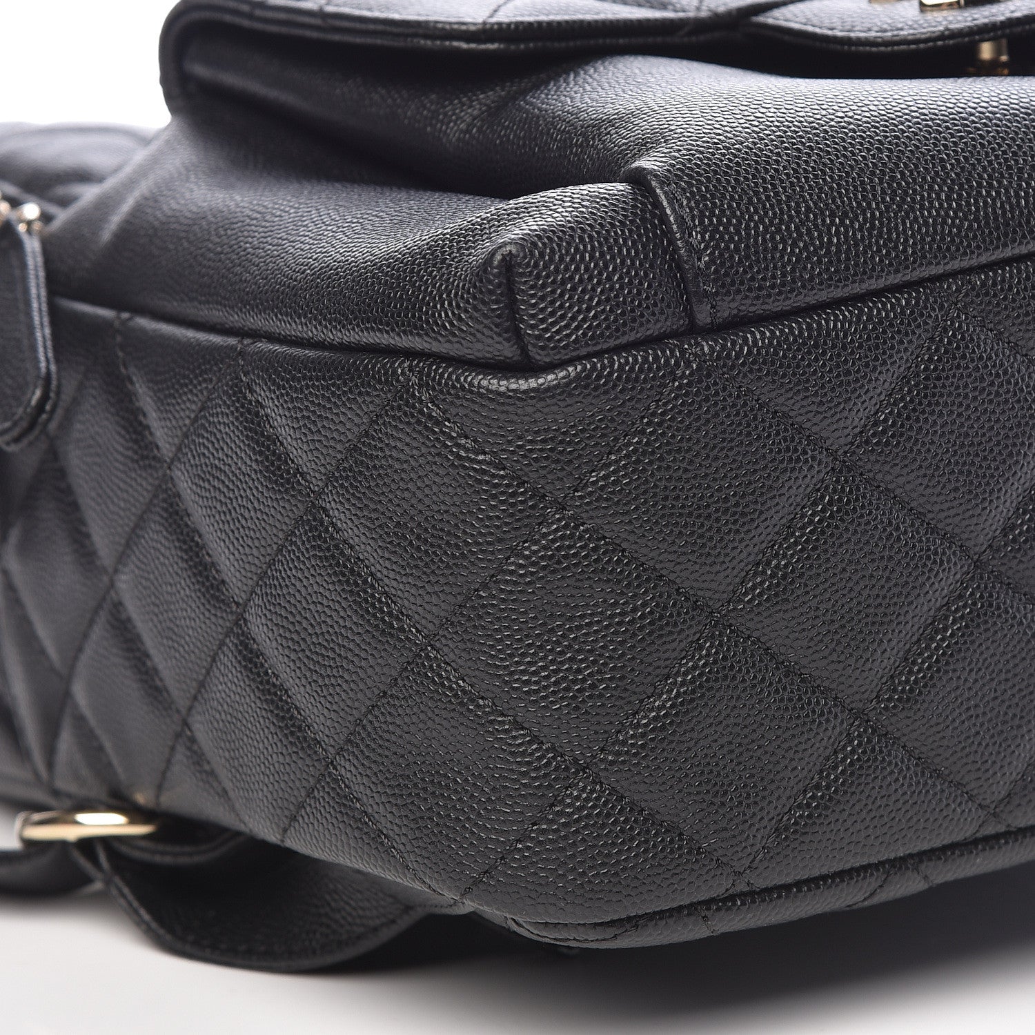 Chanel Caviar Quilted Large CC Day Backpack Black 9 of 10