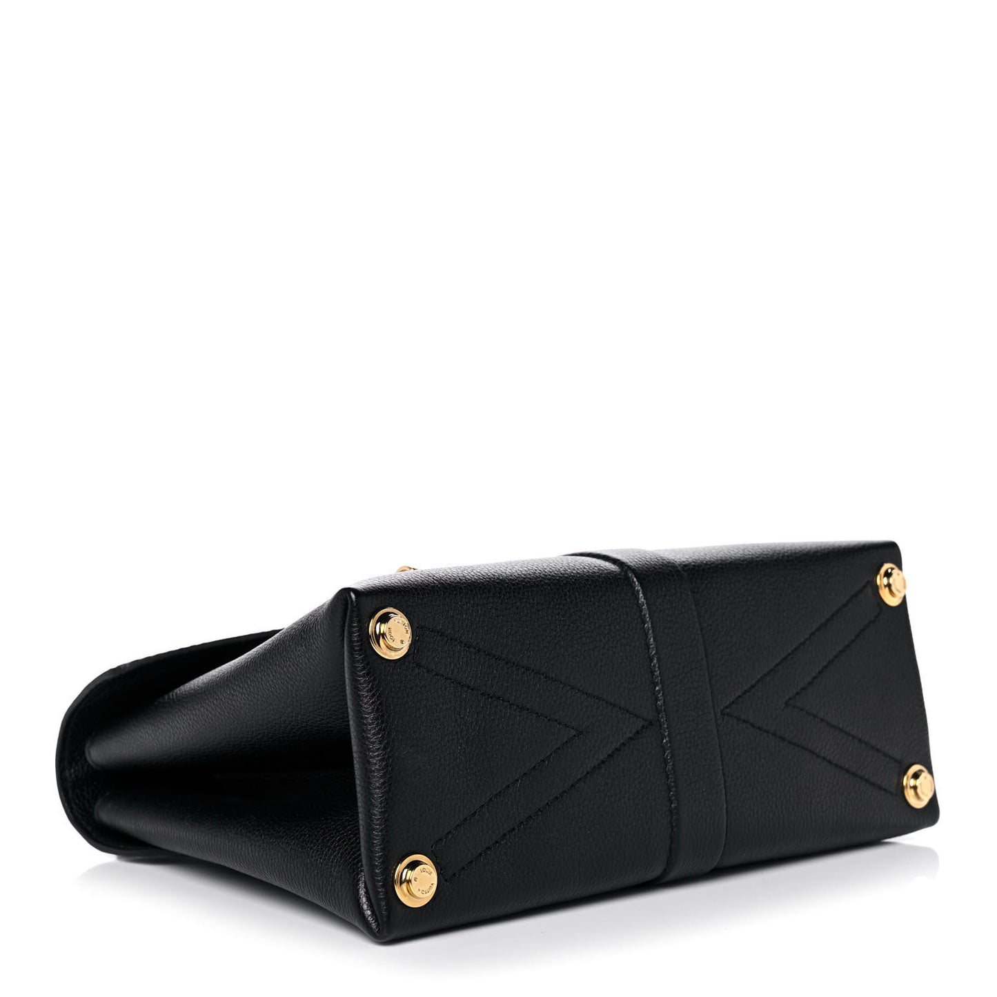 Grained Smooth Calfskin Rose Des Vents PM Black