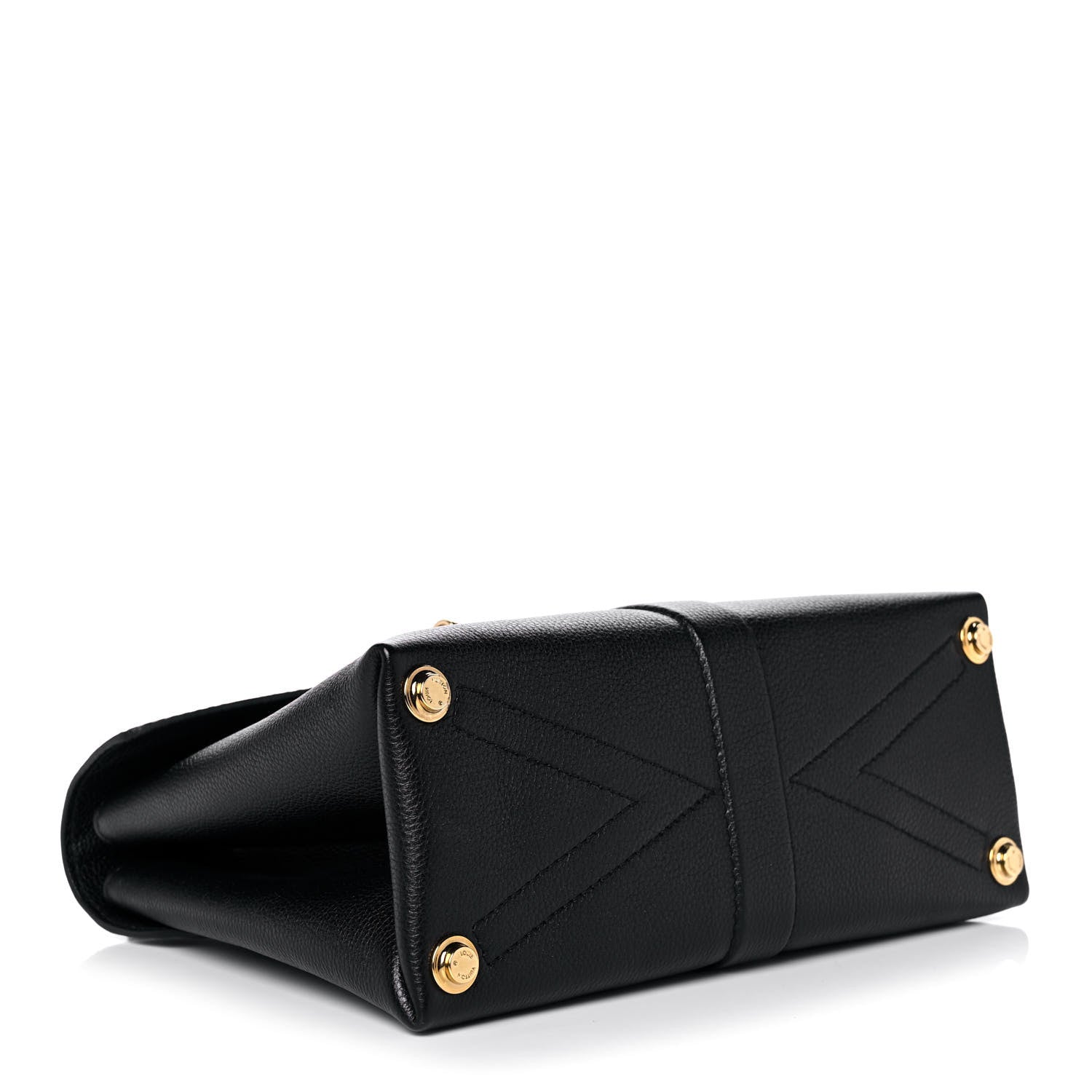 Louis Vuitton Grained Smooth Calfskin Rose Des Vents PM Black 4 of 12