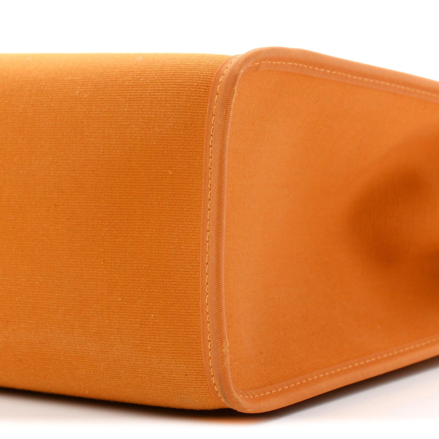 Hermes Toile Vache Hunter Herbag Zip 31 PM Jaune Ambre Natural 11 of 12