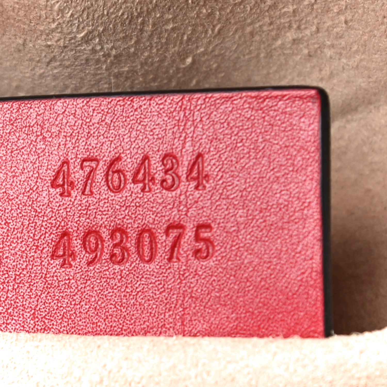 Gucci Calfskin Matelasse GG Marmont Belt Bag 75 30 Hibiscus Red 8 of 14