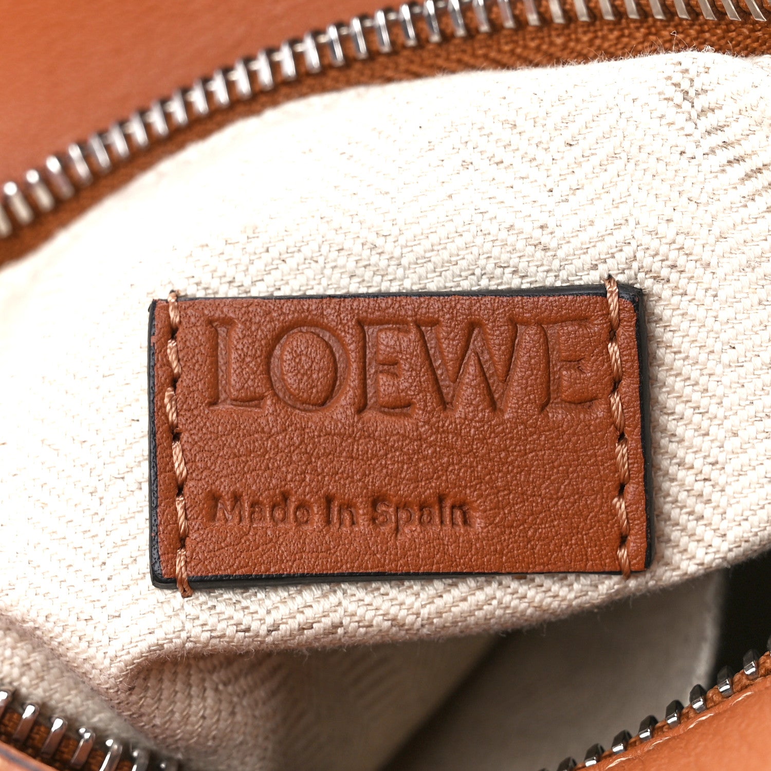 Loewe Calfskin Small Puzzle Bag Tan 6 of 10