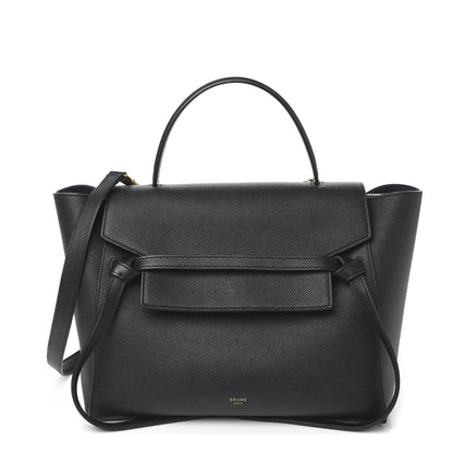 Celine Grained Calfskin Mini Belt Bag Black 1 of 9