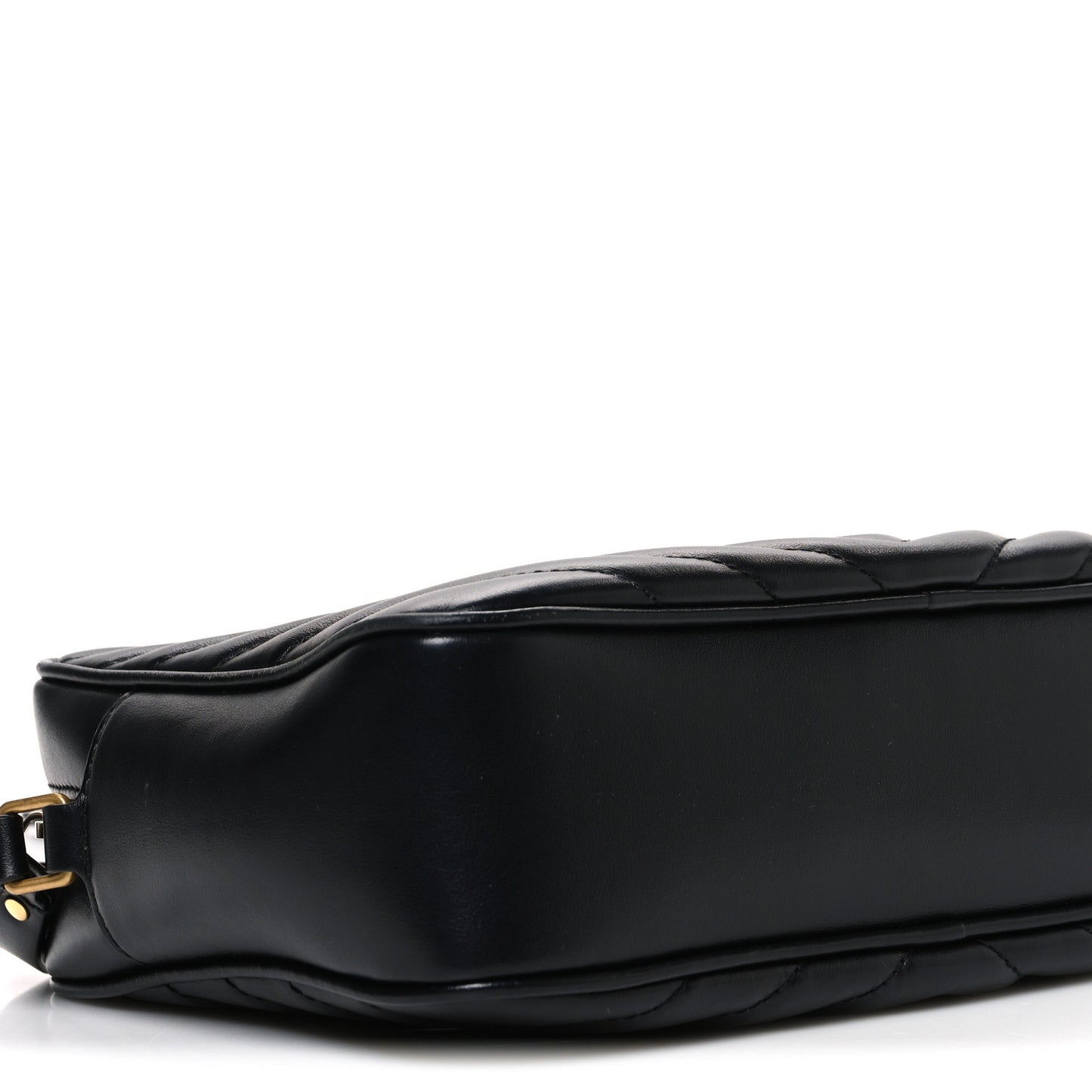 Calfskin Matelasse Monogram Lou Camera Bag Black