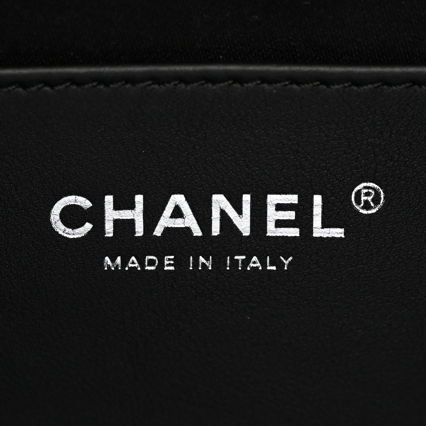 Shiny Crumpled Calfskin Quilted Mini Chanel 25 Handbag Black