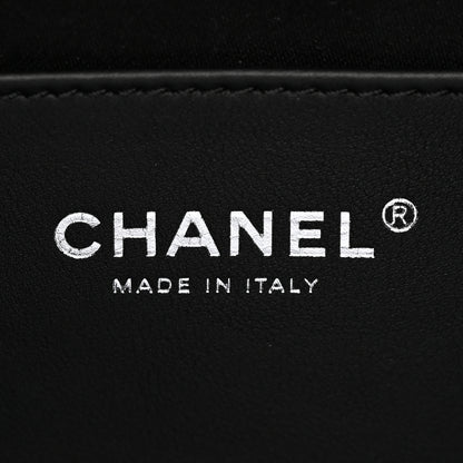 Chanel Shiny Crumpled Calfskin Quilted Mini Chanel 25 Handbag Black 6 of 10