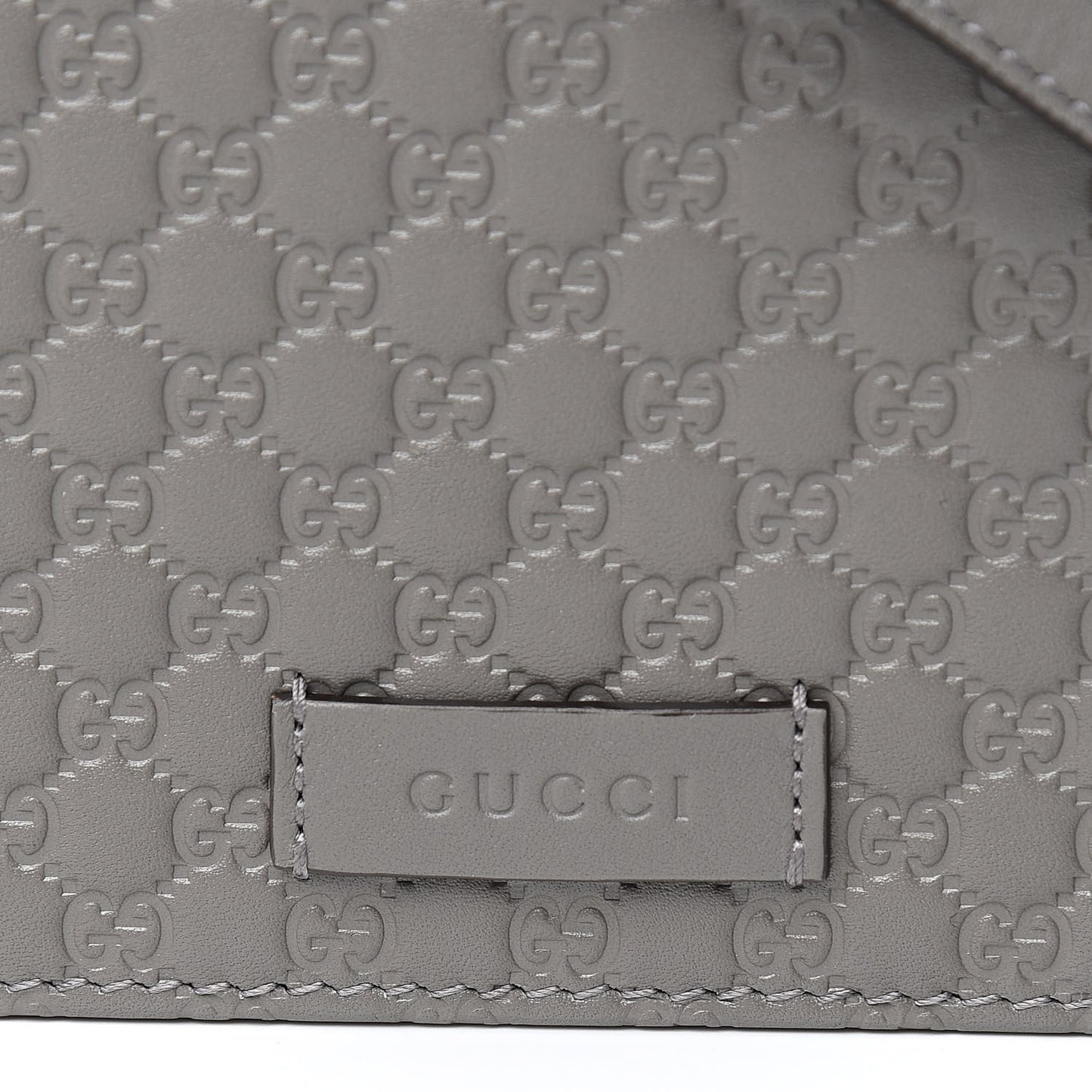Soft Microguccissima Crossbody Wallet Loess