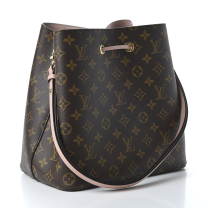 Louis Vuitton Monogram Neonoe MM Rose Poudre 3 of 10