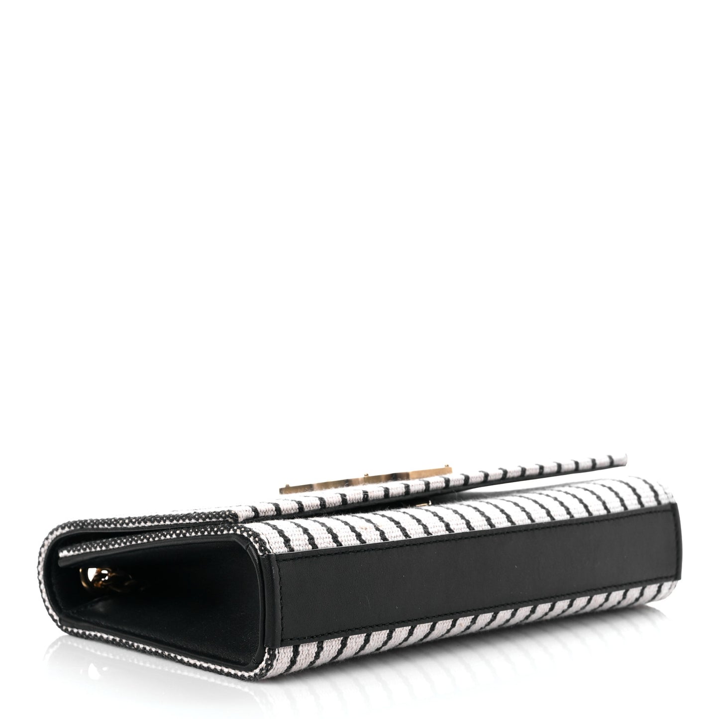 Canvas Small Striped Kate Satchel Grigio Multicolor