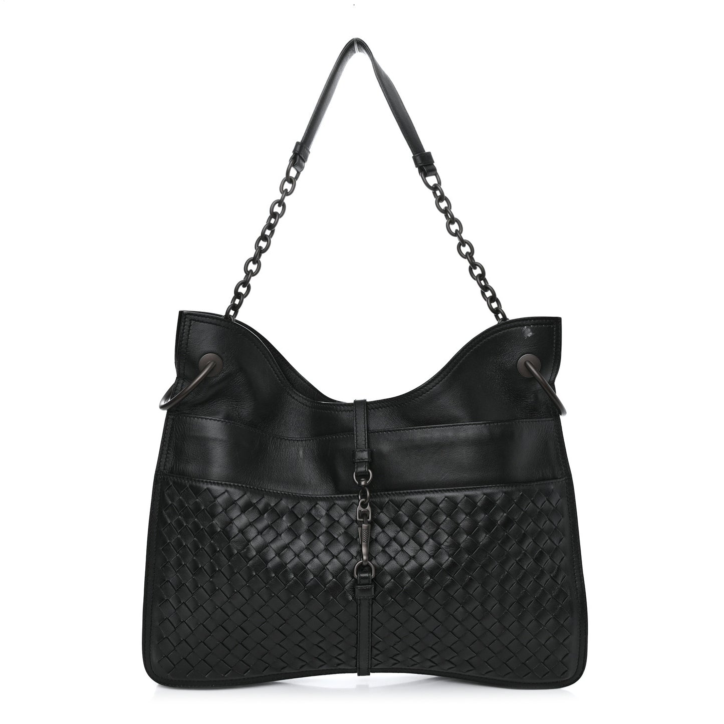 Nappa Intrecciato Beverly '71/'16 Bag Black