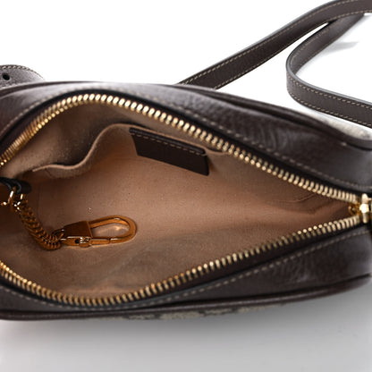 Gucci GG Supreme Monogram Web Mini Ophidia Shoulder Bag Brown 5 of 14