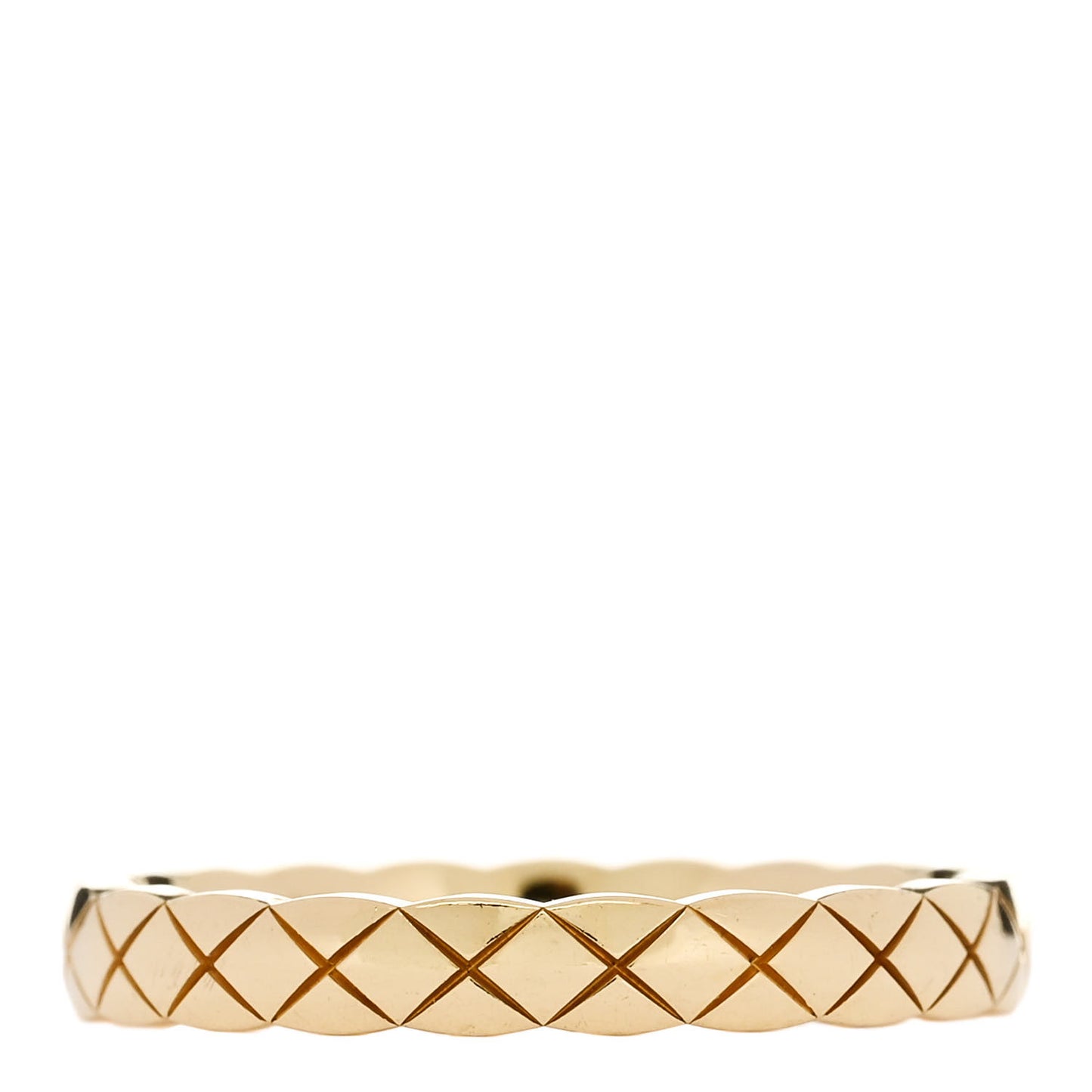 18K Yellow Gold Mini Coco Crush Ring 61 9.5