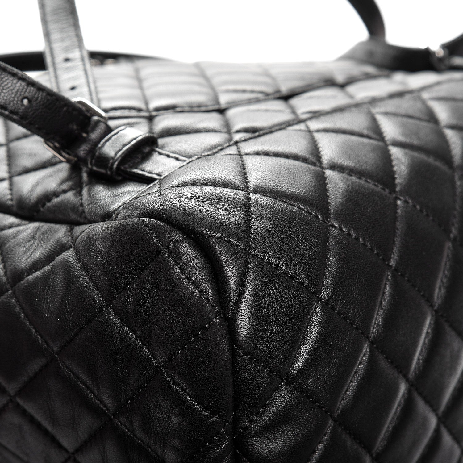 Chanel Lambskin Quilted Large Urban Spirit Backpack Black 12 of 14