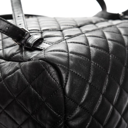Chanel Lambskin Quilted Large Urban Spirit Backpack Black 12 of 14