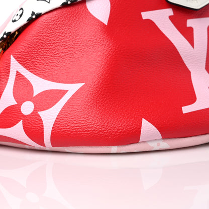Louis Vuitton Monogram Giant Bumbag Rouge 8 of 10