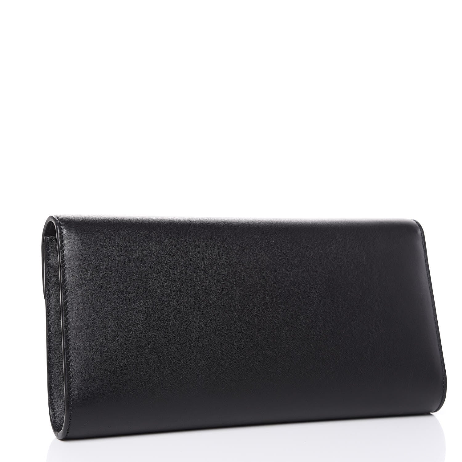 Gucci Calfskin Pearly GG Marmont Clutch Black 3 of 8
