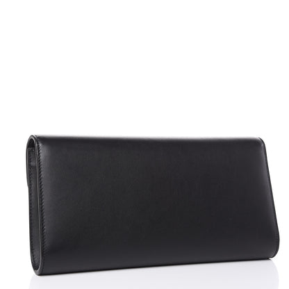 Gucci Calfskin Pearly GG Marmont Clutch Black 3 of 8