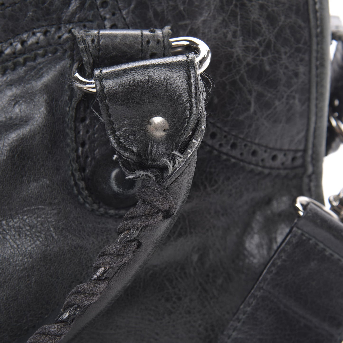 Agneau Giant Brogues Hardware City Black