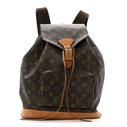 Louis Vuitton Monogram Montsouris GM Backpack 1 of 13