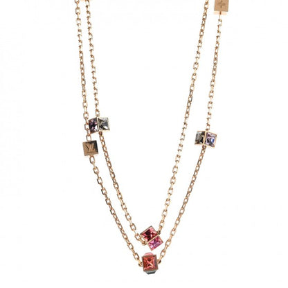 Louis Vuitton Swarovski Gamble Long Necklace Multicolor 1 of 6