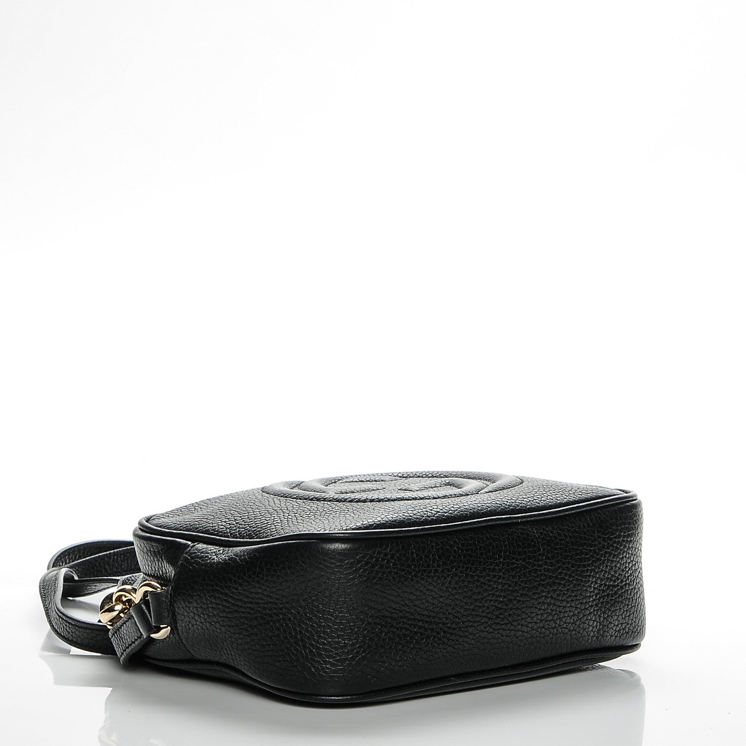 Gucci Pebbled Calfskin Small Soho Disco Bag Black 4 of 6