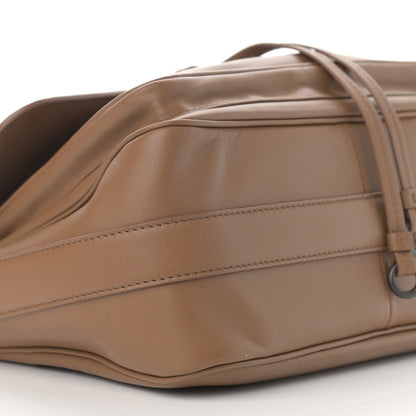 Bottega Veneta Nappa Small Intrecciato Saddle Crossbody Camel 9 of 12