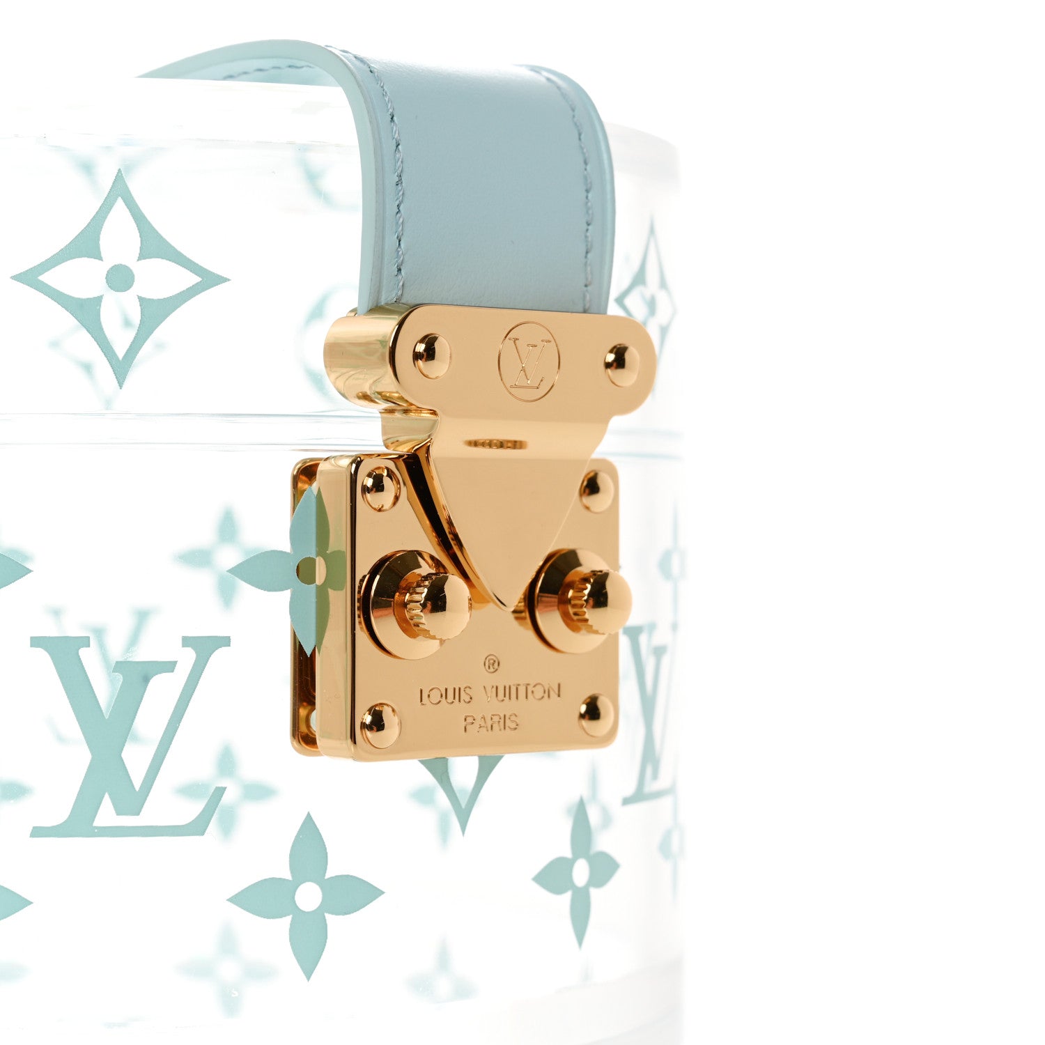 Louis Vuitton Transparent Plexiglass Box Scott Blue 6 of 8