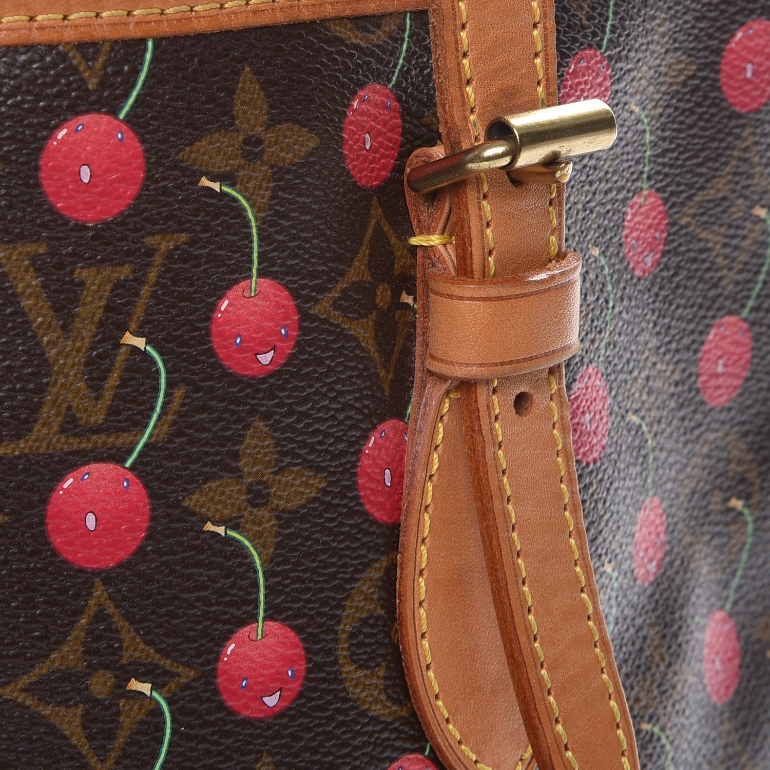 Louis Vuitton Monogram Cerises Bucket Bag 12 of 15