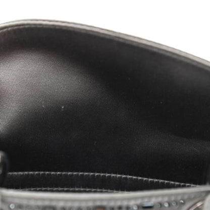 Christian Dior Satin Crystal Cannage Mini Lady Dior Gray 12 of 12