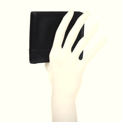 Gucci Guccissima Calfskin Bi-Fold Wallet Black 2 of 13