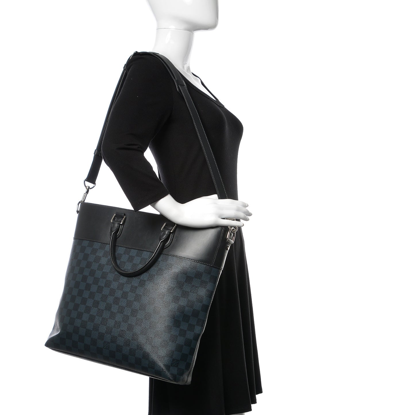 Damier Cobalt Newport Tote