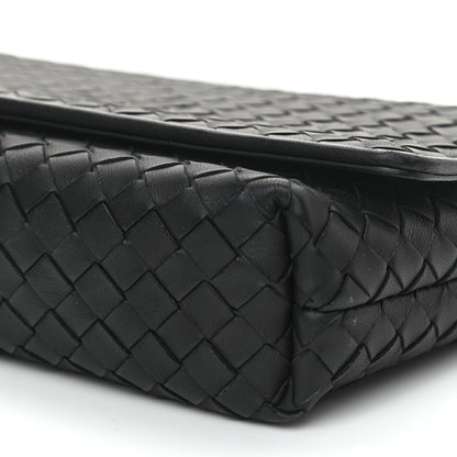 Bottega Veneta Nappa Intrecciato Crossbody Flap Black 7 of 7