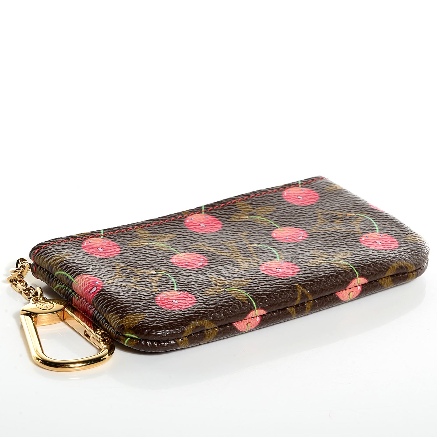Louis Vuitton Monogram Cerises Key Pouch 4 of 7