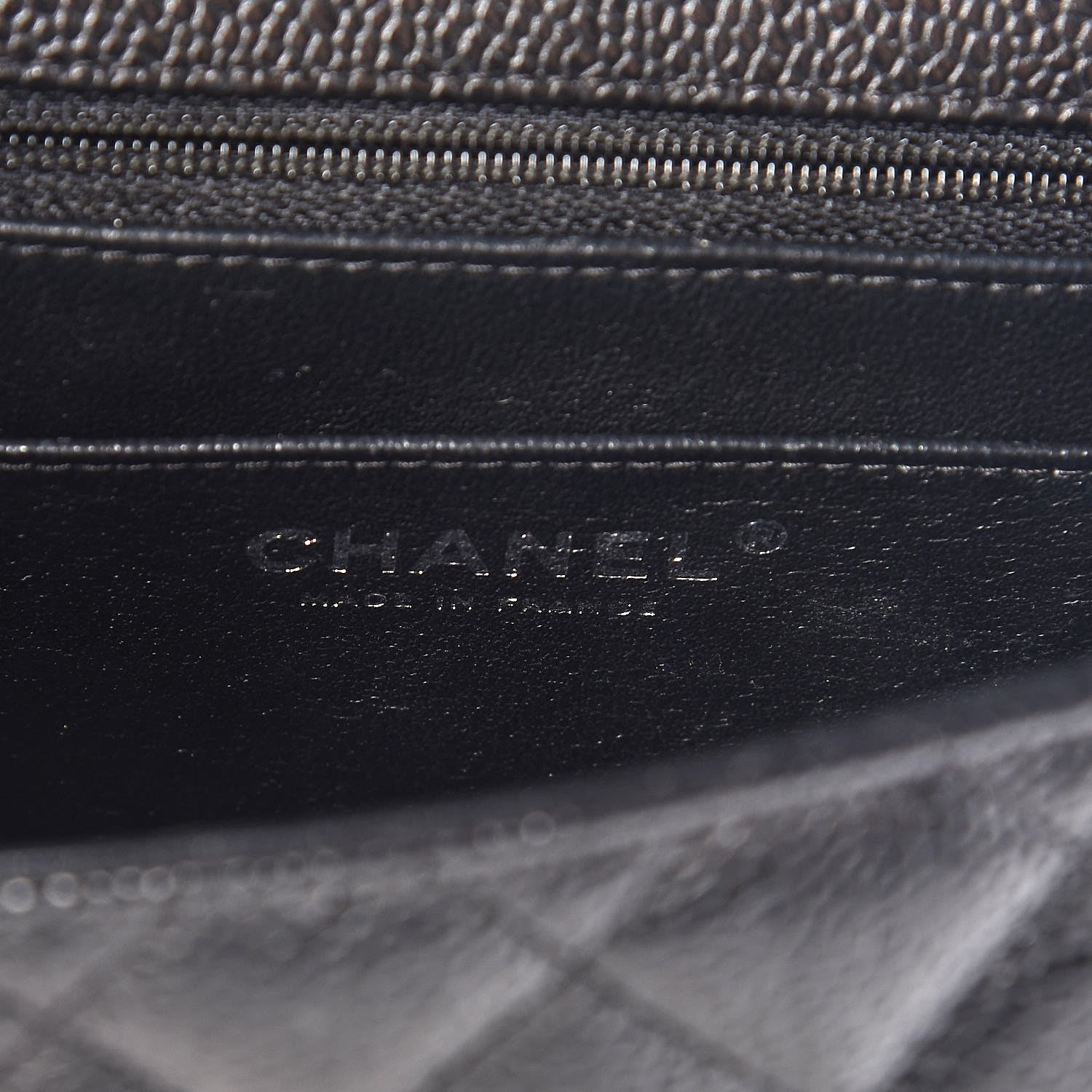 Chanel Caviar Quilted Mini Square Flap Black 6 of 8