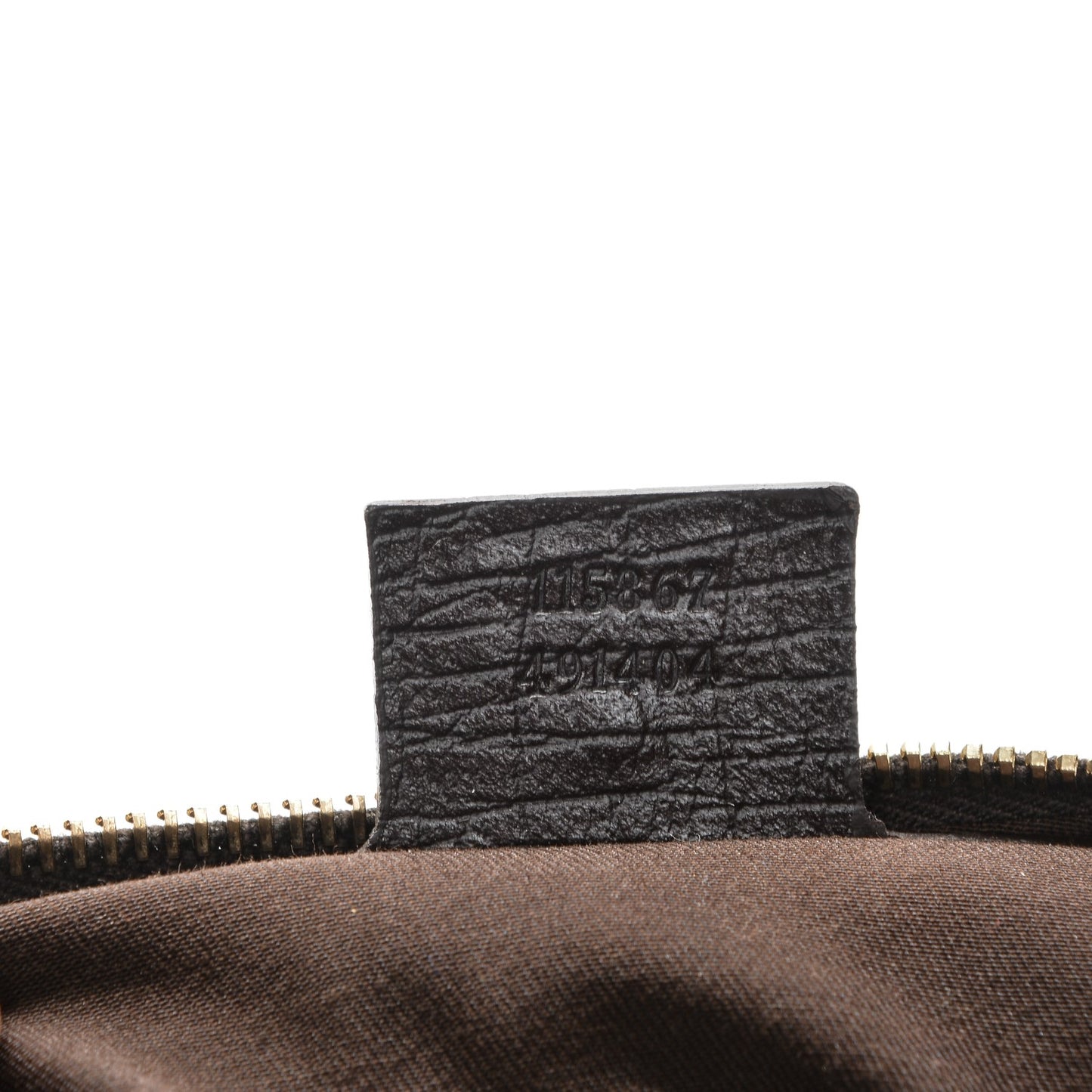 Monogram Medium Horsebit Chain Hobo Dark Brown
