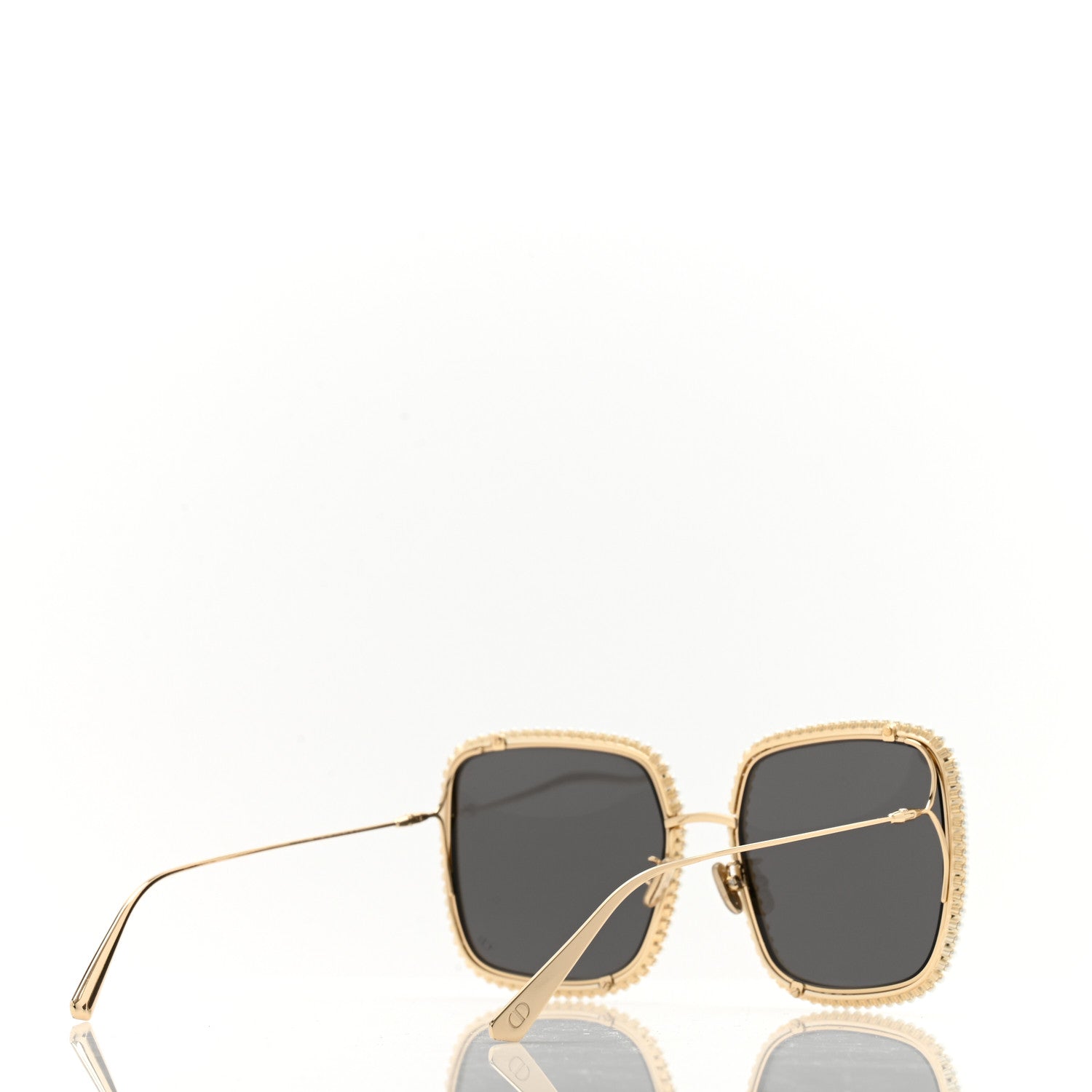 Christian Dior Metal Pearl MissDior S2U Sunglasses Gold Smoke 4 of 9